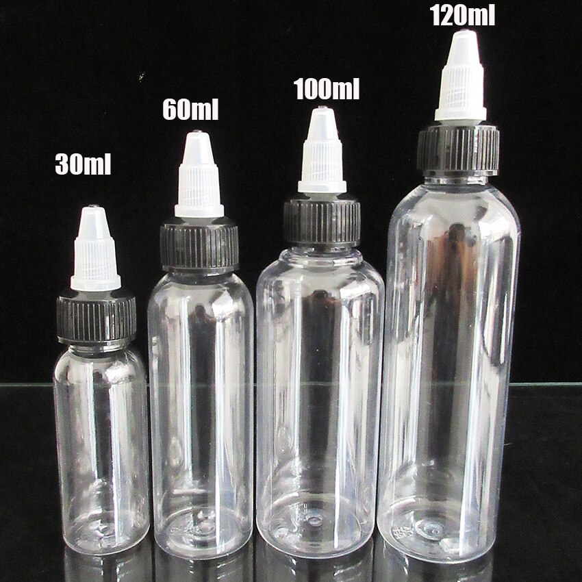 20pcs 30ml 60ml 100ml 120 ml ֿ   ELiquid ٽ ä ִ ,   ShapeTwist  ,   ũ /20pcs 30ml 60ml 100ml120ml PET Bottle ELiquid Refillab